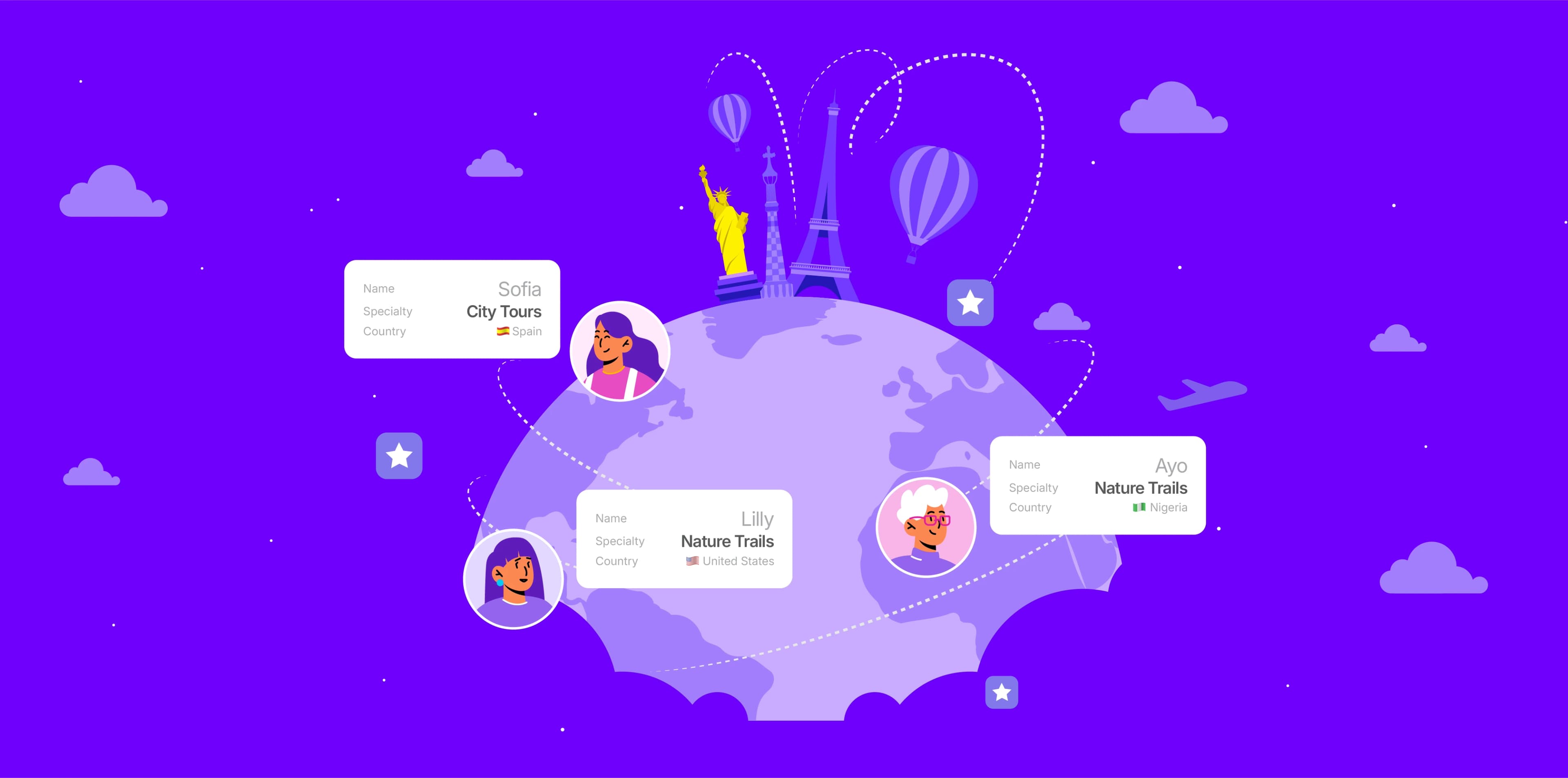 connecting with verified guides